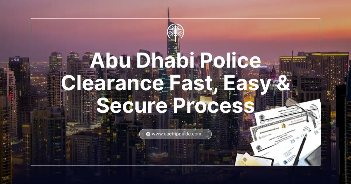 Abu Dhabi Police Clearance