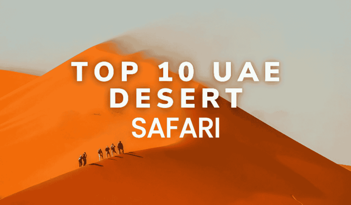 Adventure Activities in the UAE Deserts